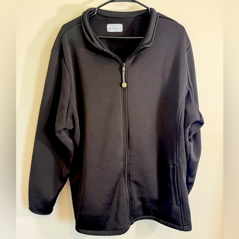 Black Zip-Up Jacket